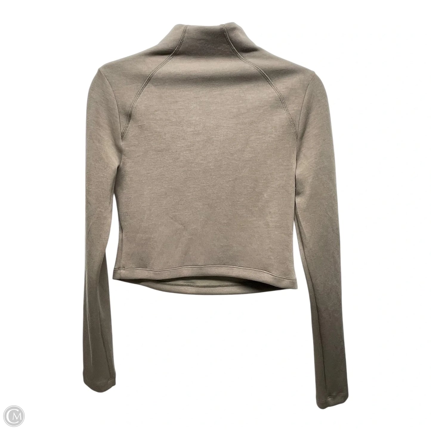 Sweatshirt Collar By Clothes Mentor In Brown, Size: L