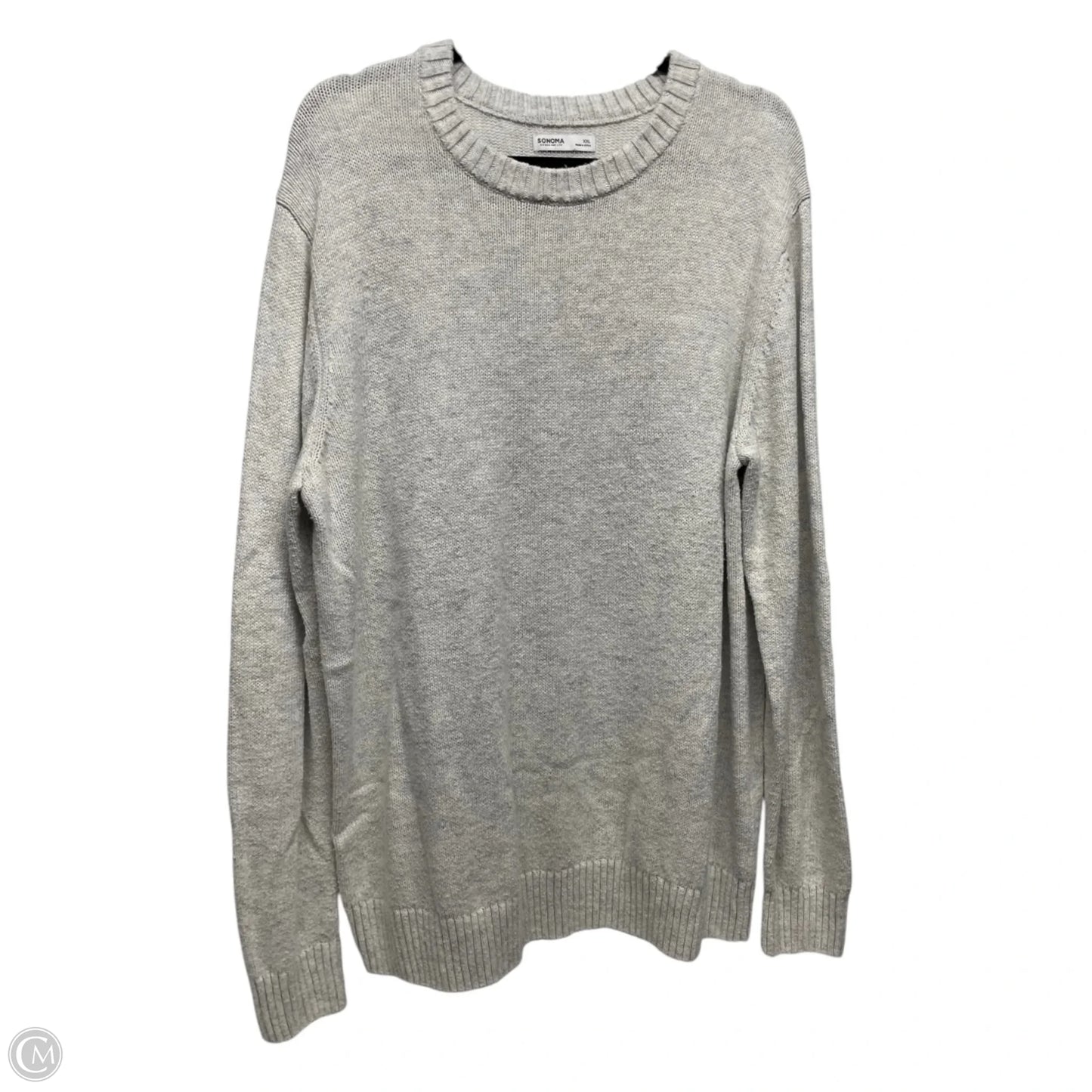Sweater By Sonoma In Grey, Size: Xxl