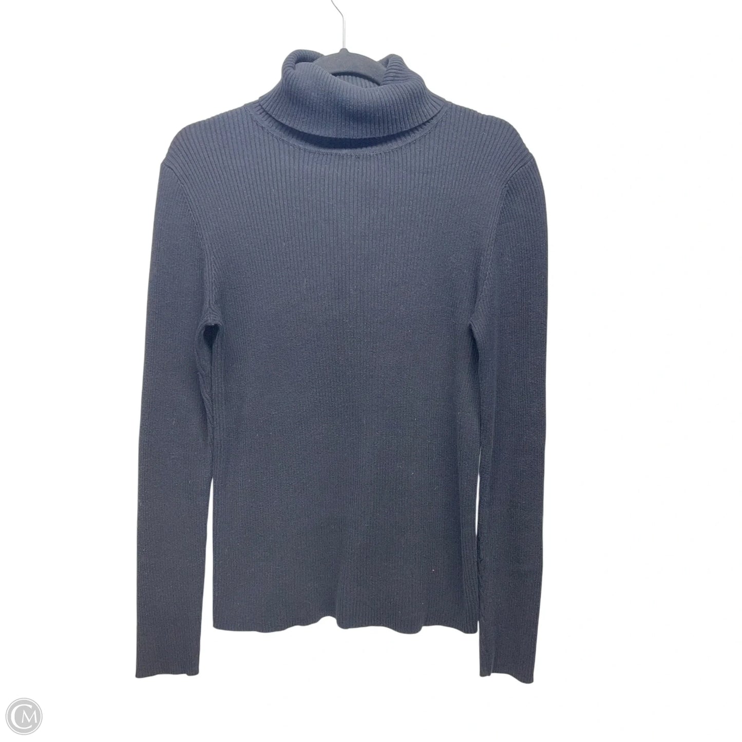 Sweater By Moda Intl In Black, Size: L