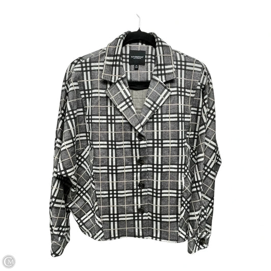 Blazer By Liverpool In Plaid Pattern, Size: Xs