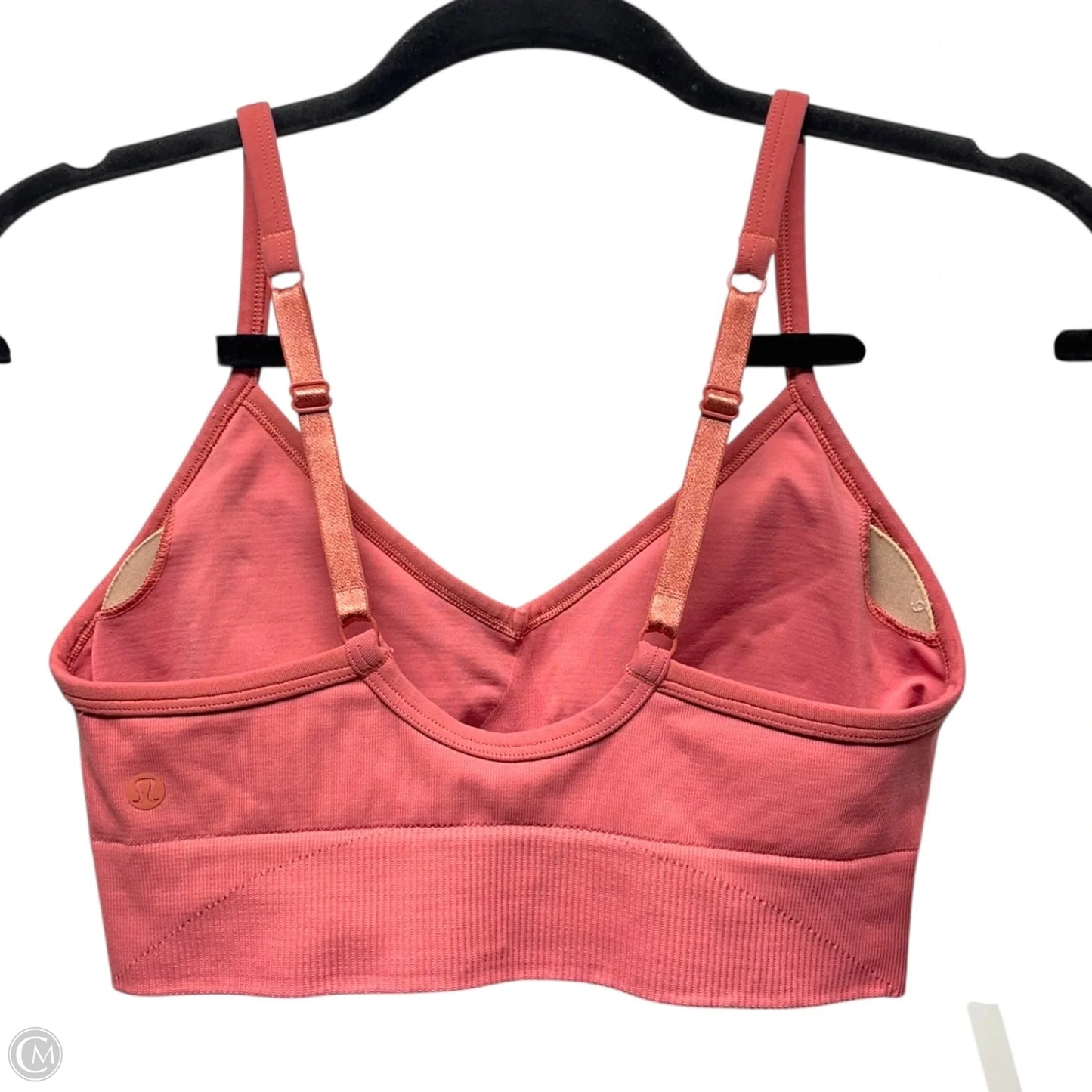 Athletic Bra By Lululemon In Coral, Size: 6