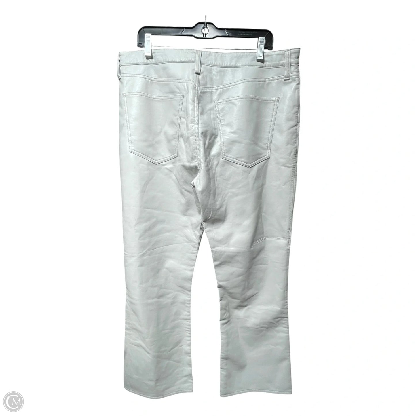 Jeans Boot Cut By Agolde In Ivory, Size: 18