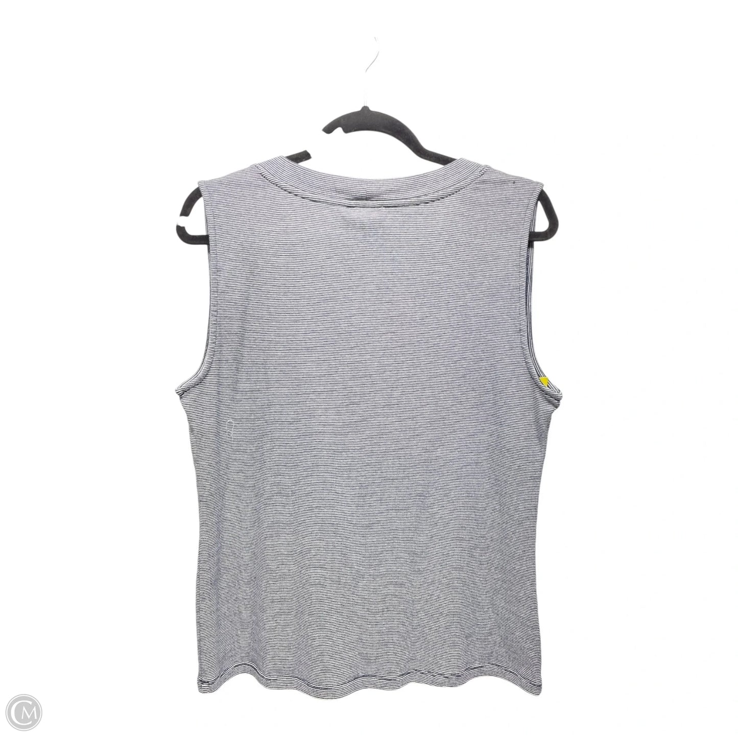 Top Sleeveless By Loft In Striped Pattern, Size: Xl