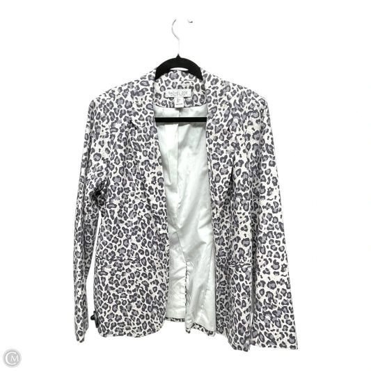 Blazer By Rachel Zoe In Animal Print, Size: L