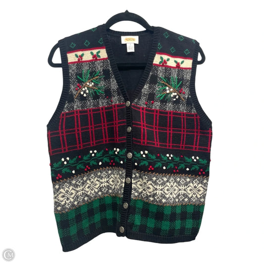 Cardigan By Talbots In Multi-colored, Size: 8