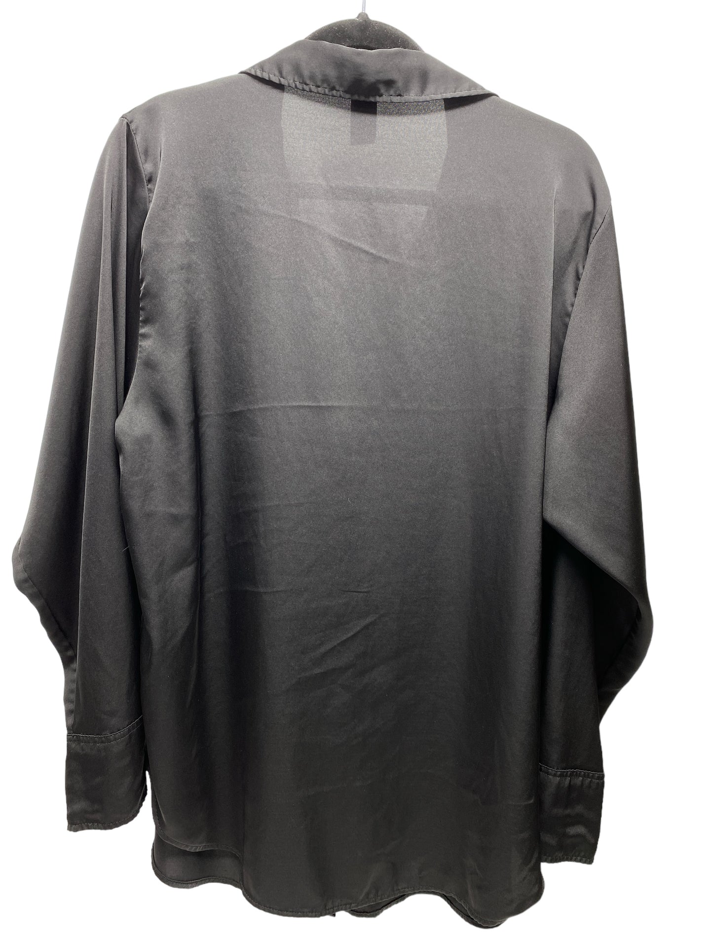 Top Long Sleeve By H&m In Black, Size: Xl