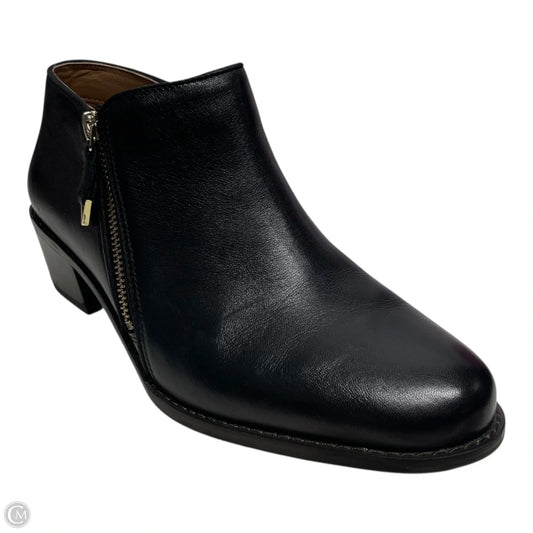 Boots Ankle Flats By Vionic In Black, Size: 8