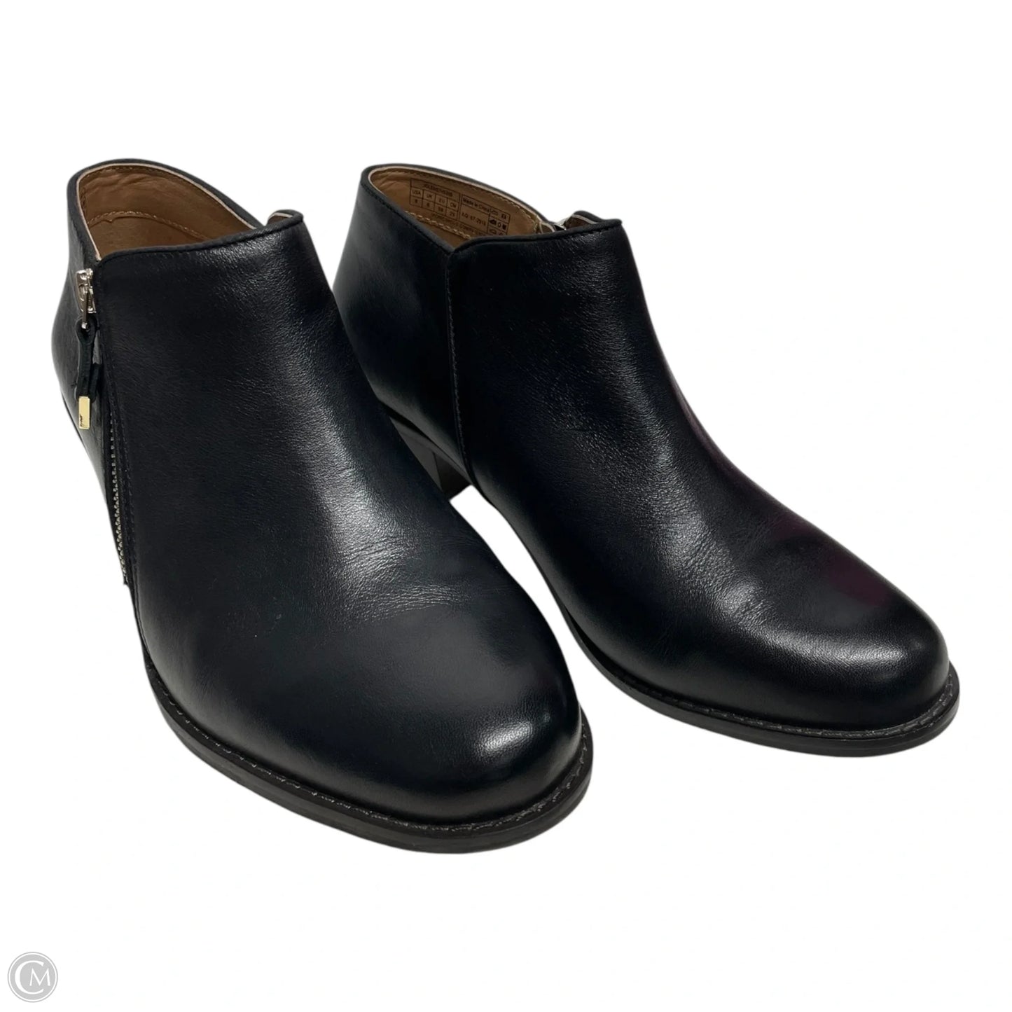 Boots Ankle Flats By Vionic In Black, Size: 8