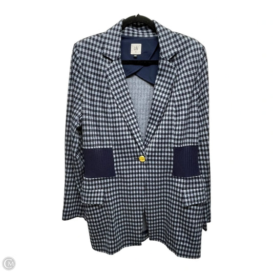 Blazer By Cabi In Checkered Pattern, Size: M