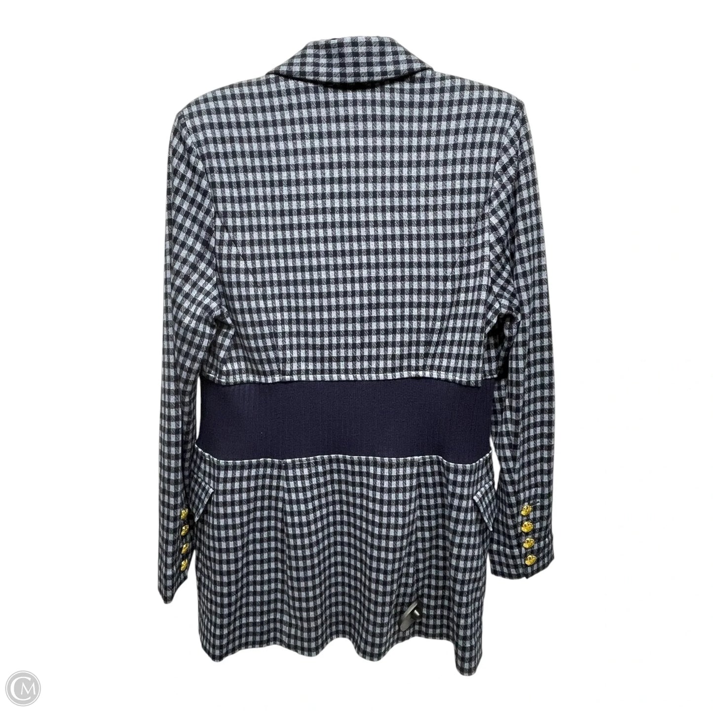 Blazer By Cabi In Checkered Pattern, Size: M