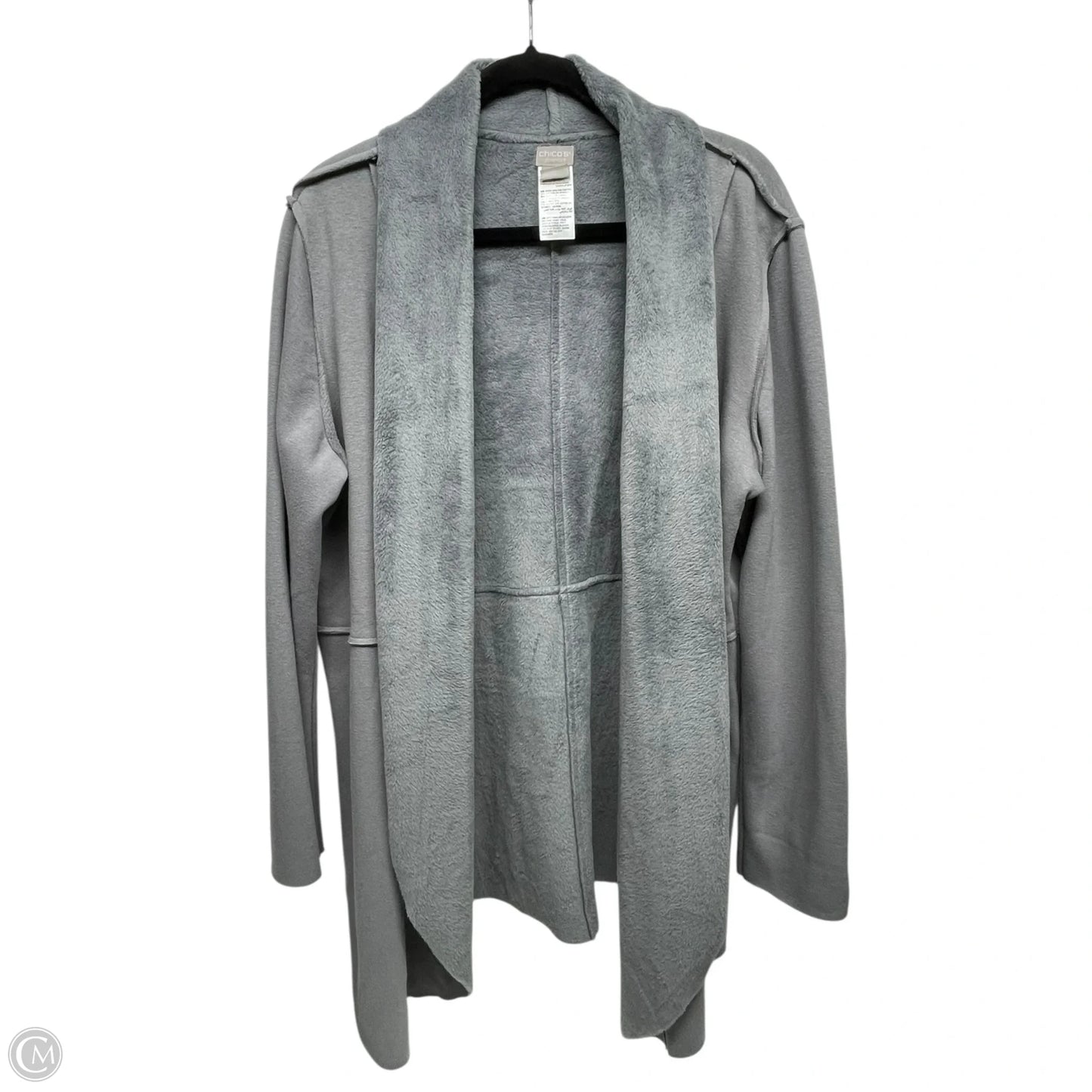 Cardigan By Chicos In Grey, Size: L