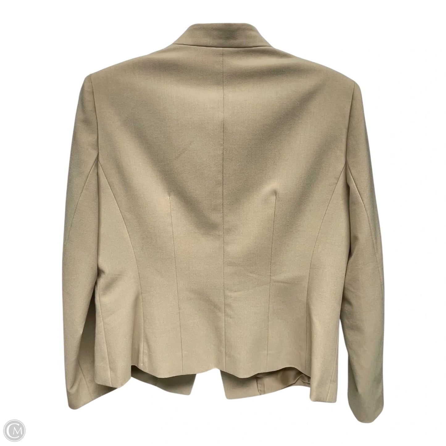 Blazer By Tahari By Arthur Levine In Tan, Size: 8p