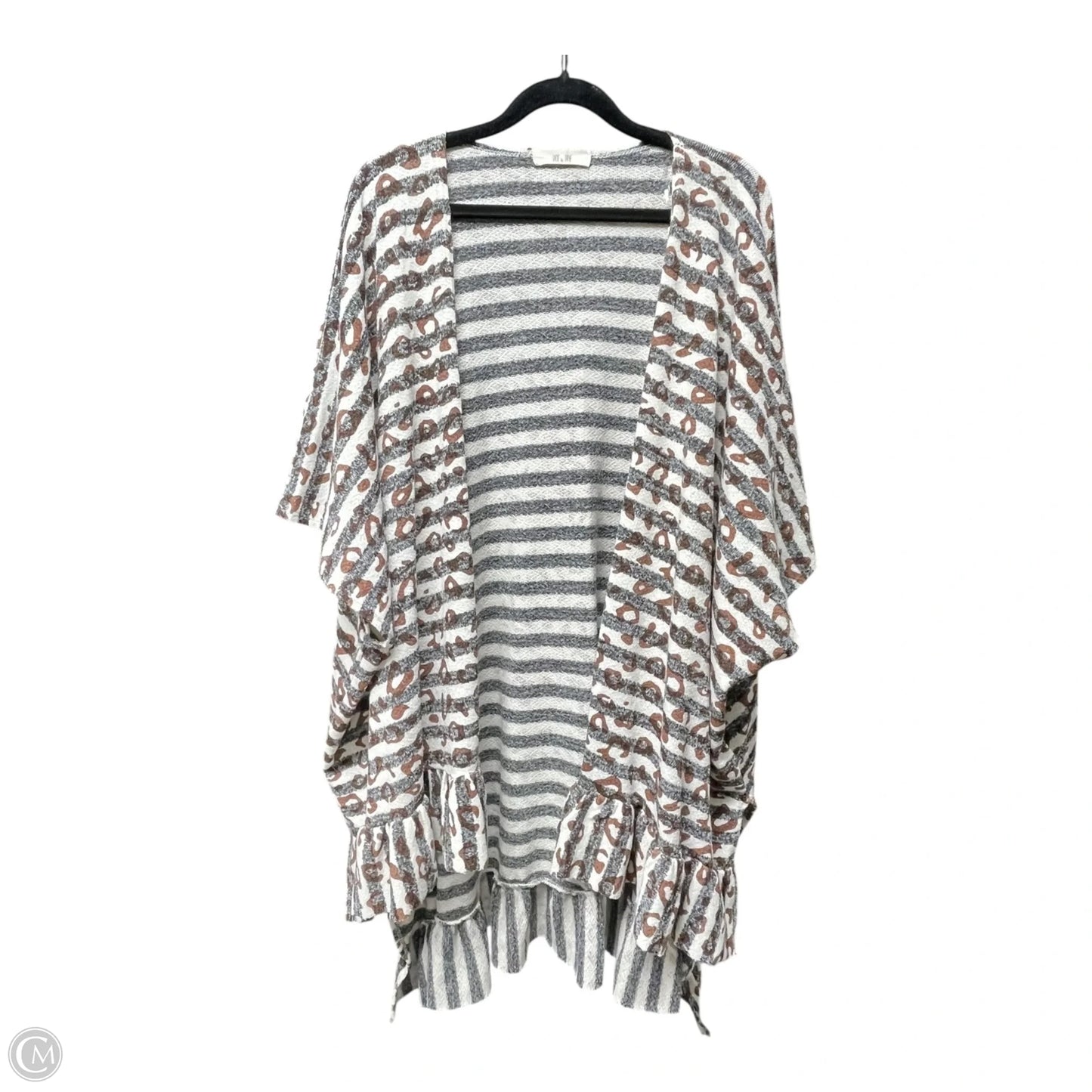 Kimono By Jade In Animal Print, Size: Osfm