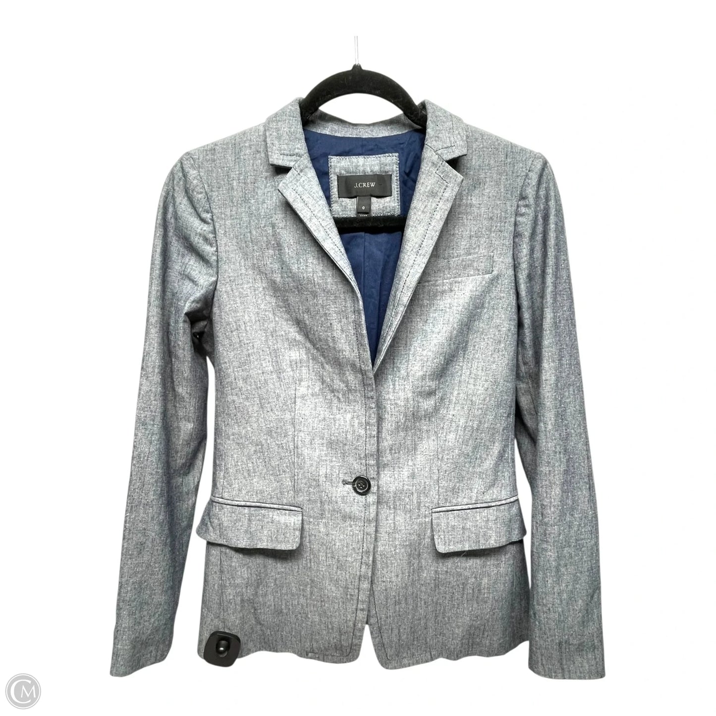 Blazer By J. Crew In Grey, Size: 0