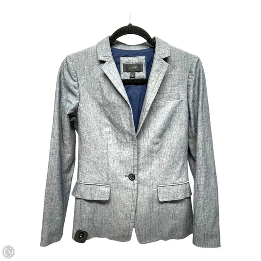 Blazer By J. Crew In Grey, Size: 0