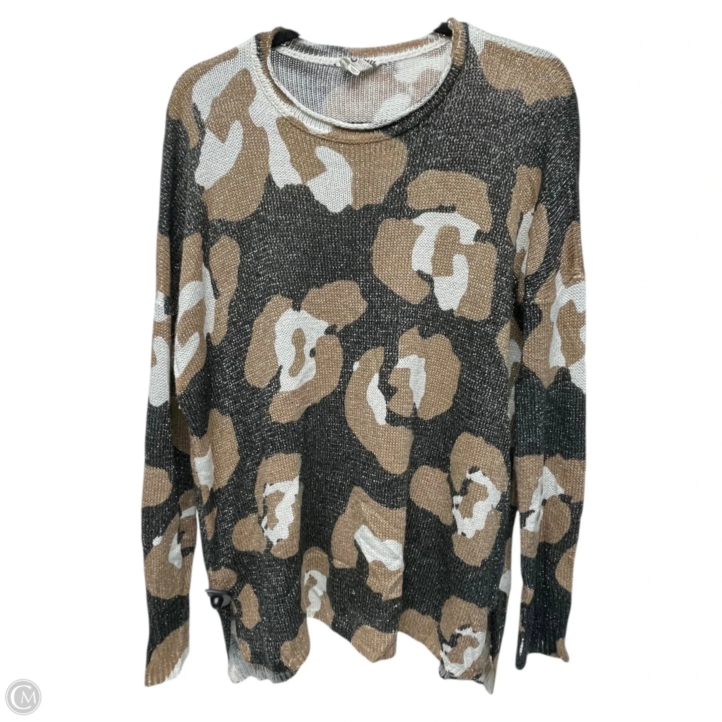 Sweater By Mumu In Animal Print, Size: Xs