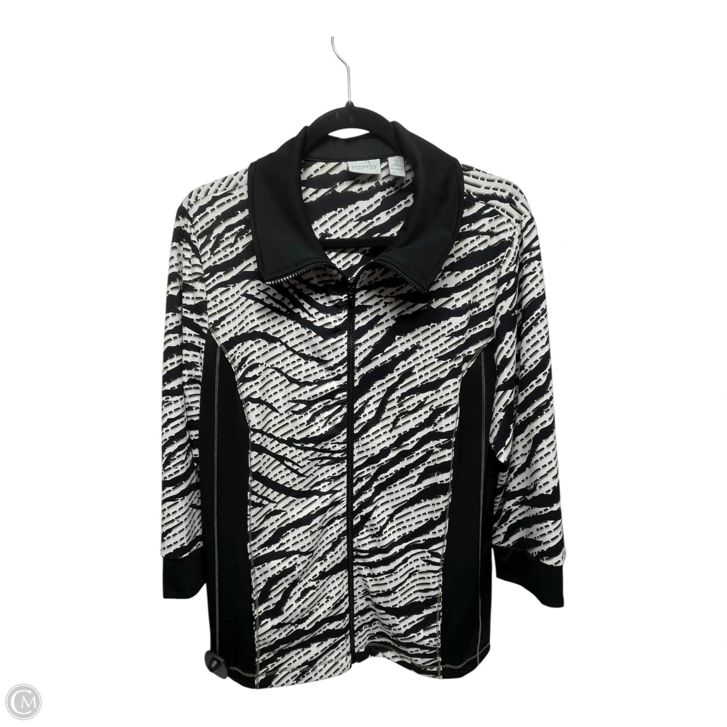 Jacket Other By Chicos In Animal Print, Size: L