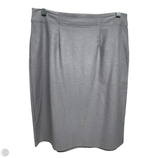Skirt Mini & Short By Eileen Fisher In Grey, Size: S