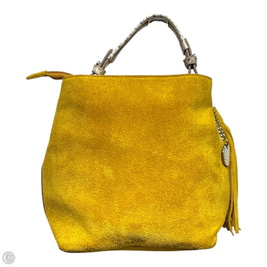 Handbag Leather By Clothes Mentor, Size: Small