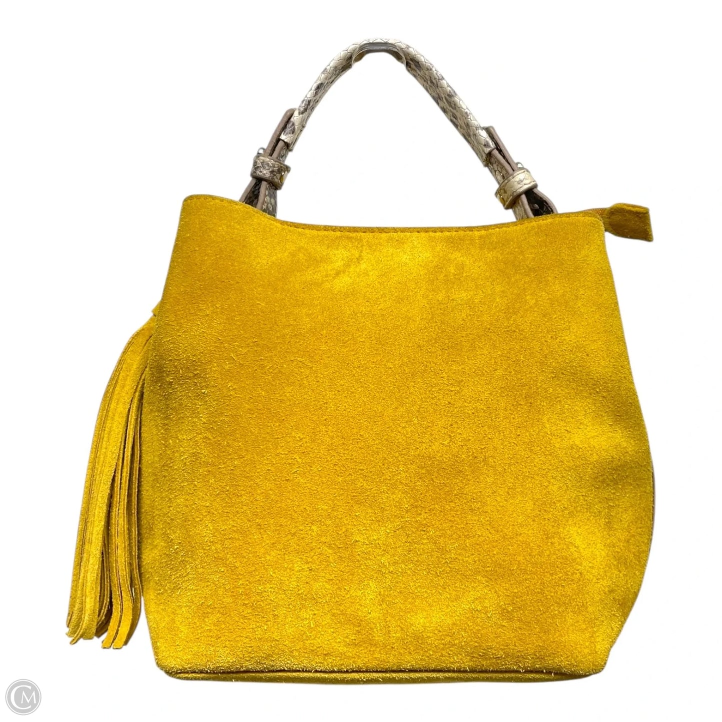 Handbag Leather By Clothes Mentor, Size: Small