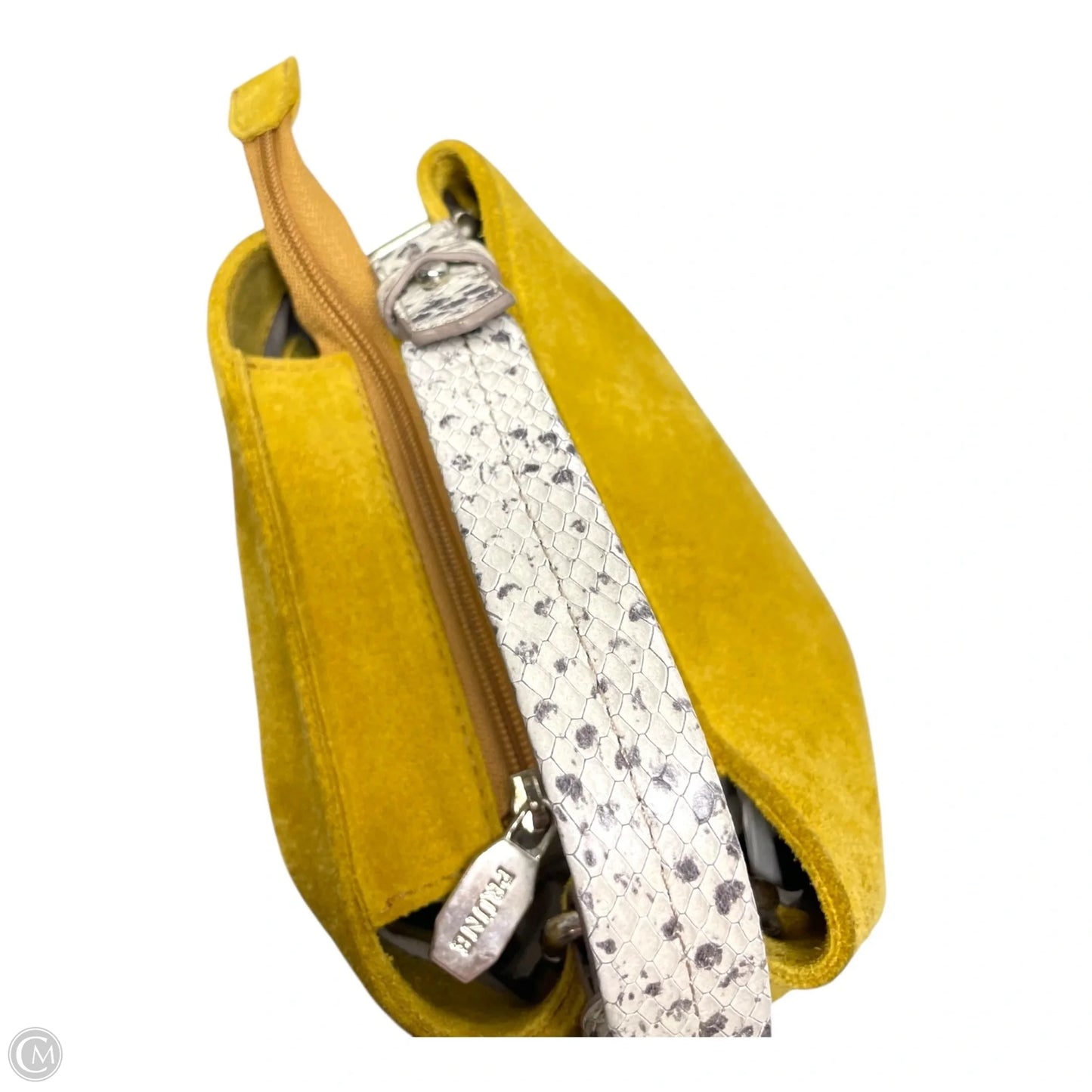 Handbag Leather By Clothes Mentor, Size: Small