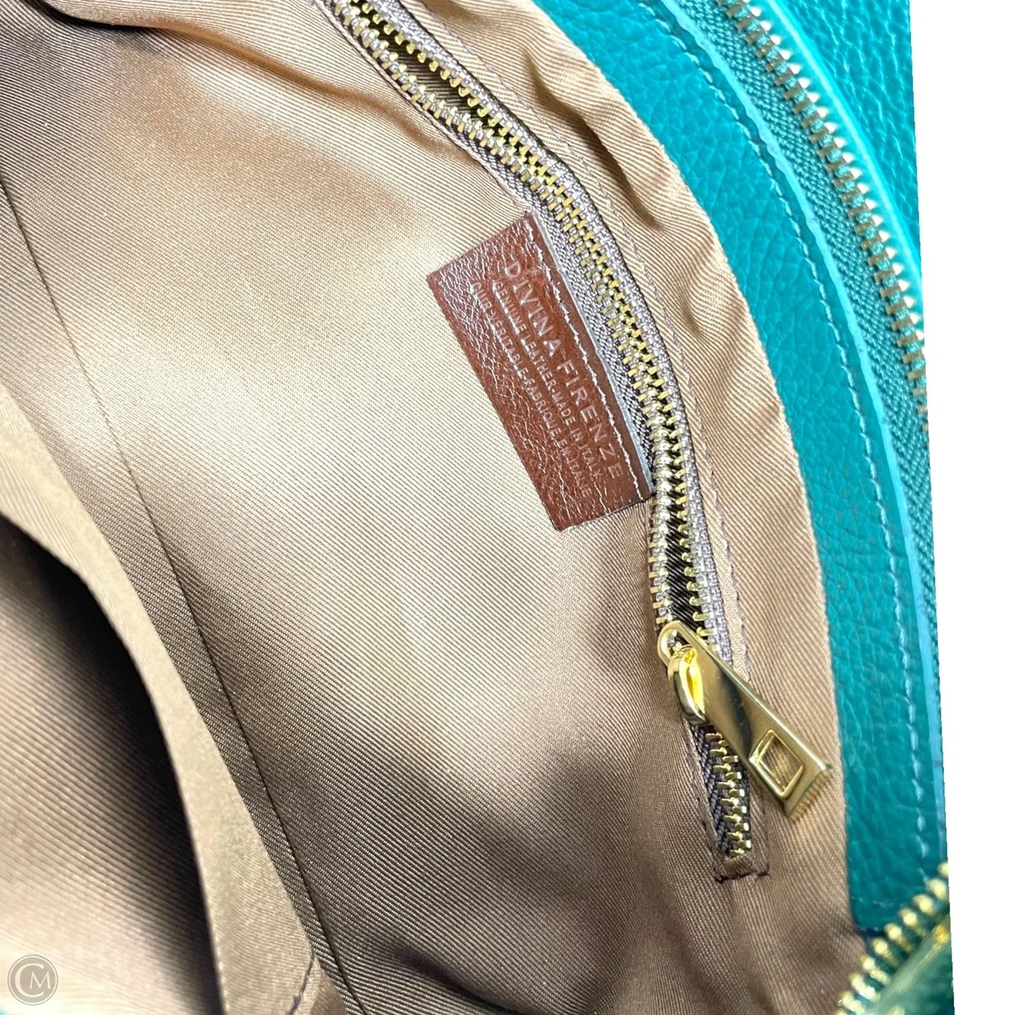 Handbag Leather By Divina Firenze Size: Small