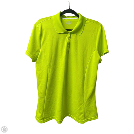 Athletic Top Short Sleeve By Bcg In Green, Size: Xl