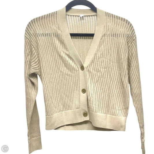Cardigan By Uniqlo In Beige, Size: S