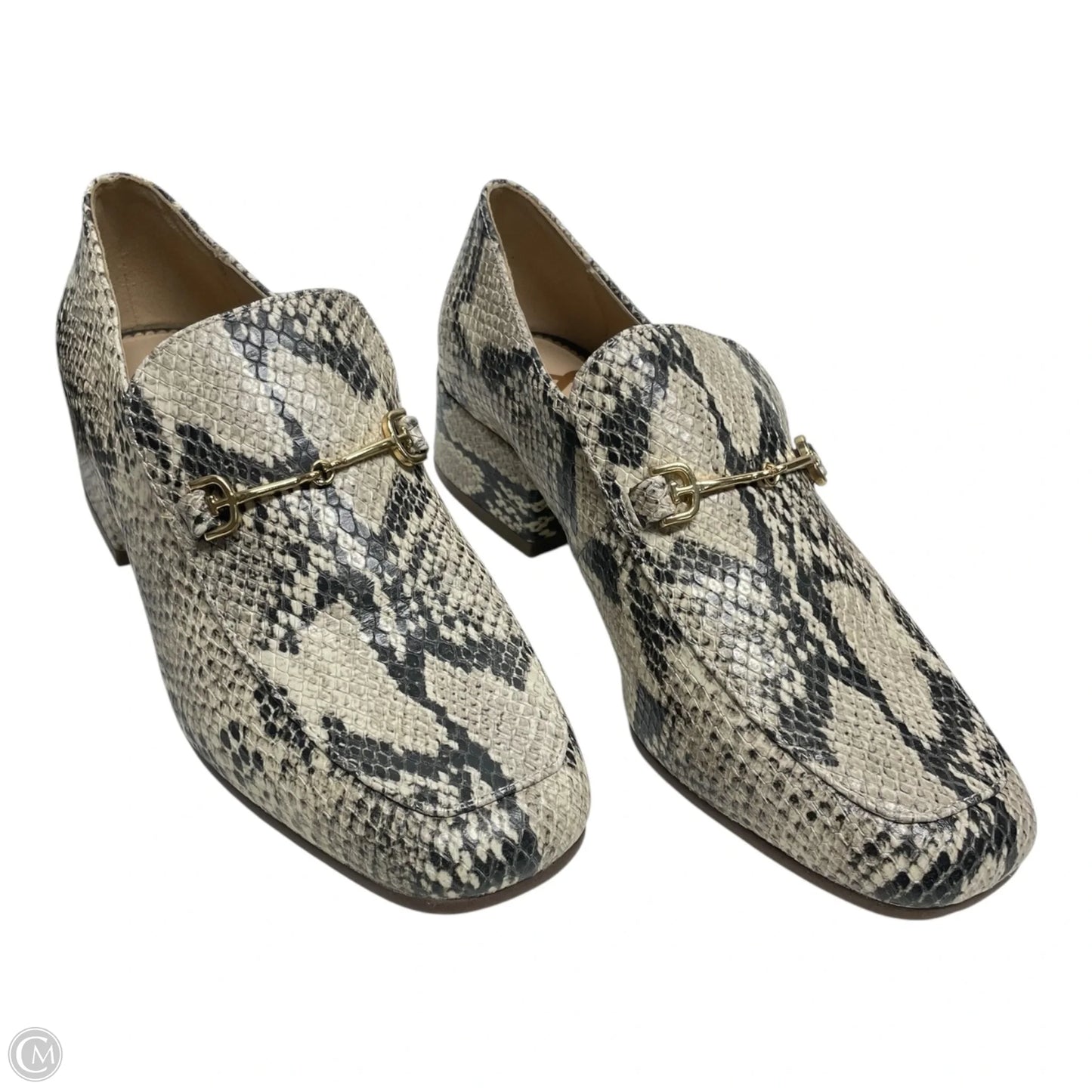 Shoes Heels Block By Sam Edelman In Snakeskin Print, Size: 6
