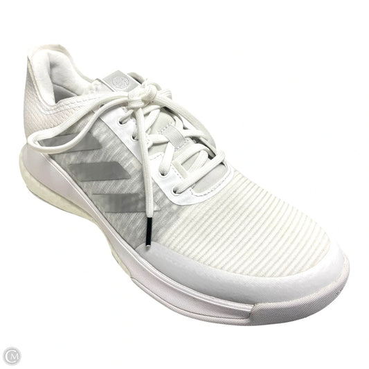Shoes Athletic By Adidas In Grey & White, Size: 9.5