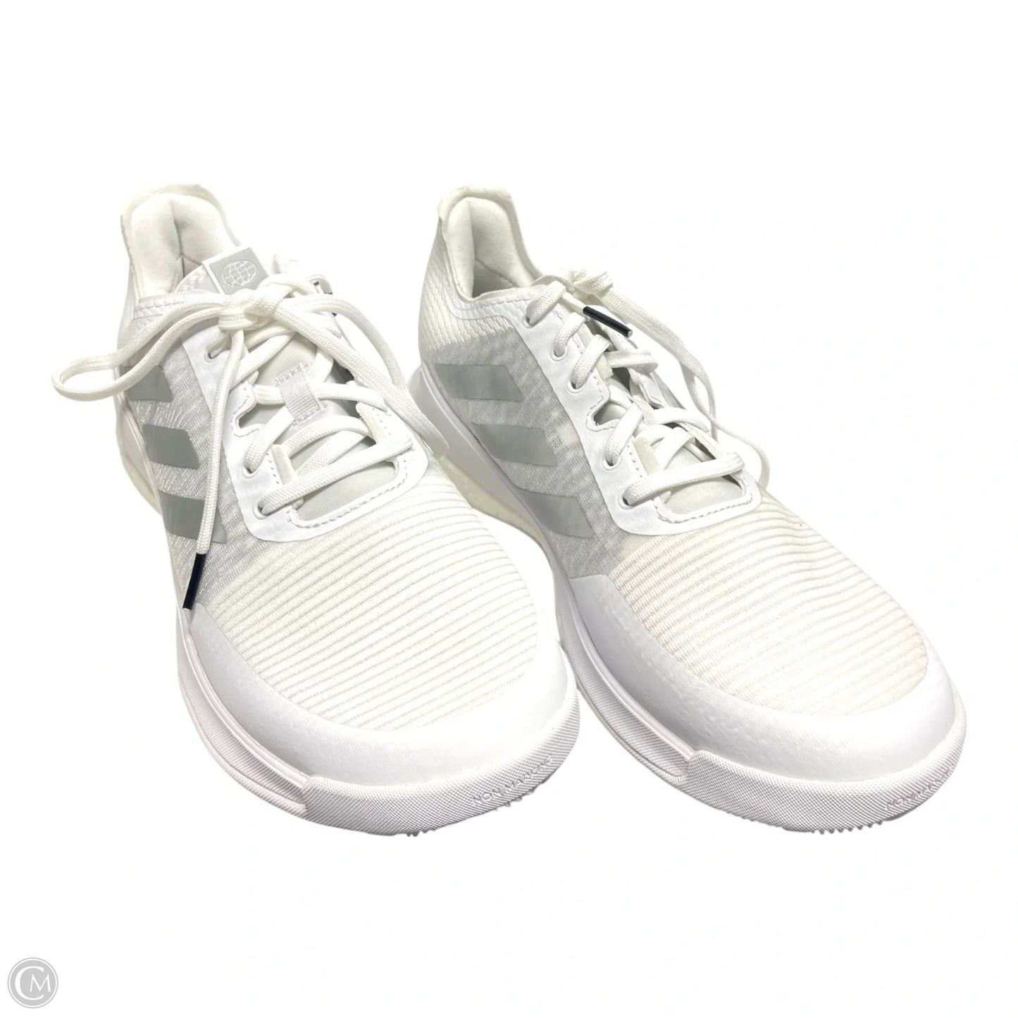 Shoes Athletic By Adidas In Grey & White, Size: 9.5
