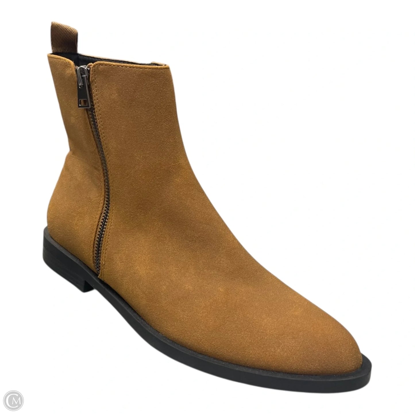 Boots Ankle Flats By Amazon Essentials In Brown, Size: 9