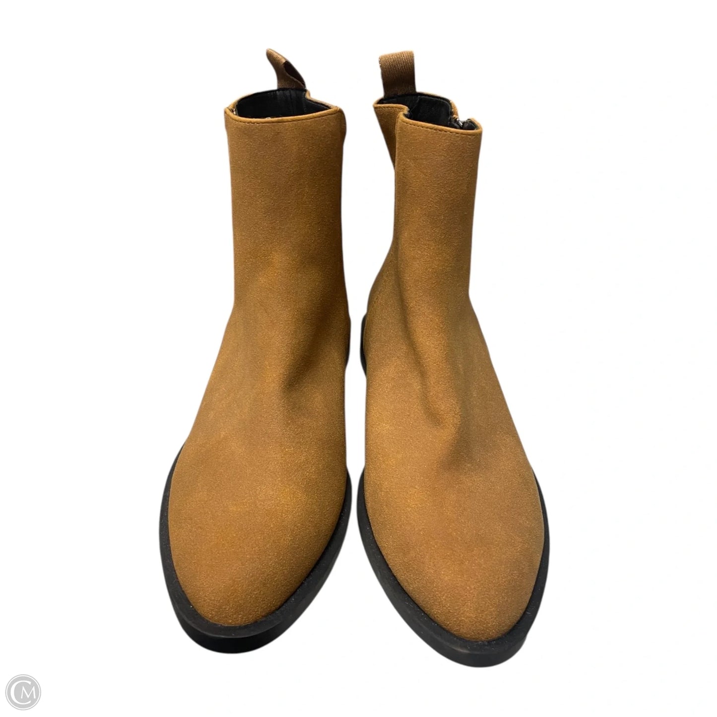 Boots Ankle Flats By Amazon Essentials In Brown, Size: 9