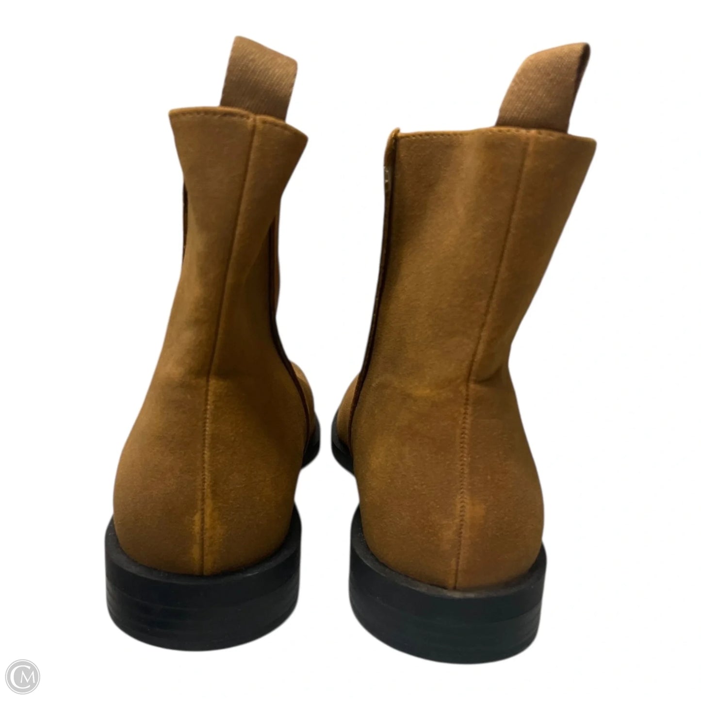 Boots Ankle Flats By Amazon Essentials In Brown, Size: 9