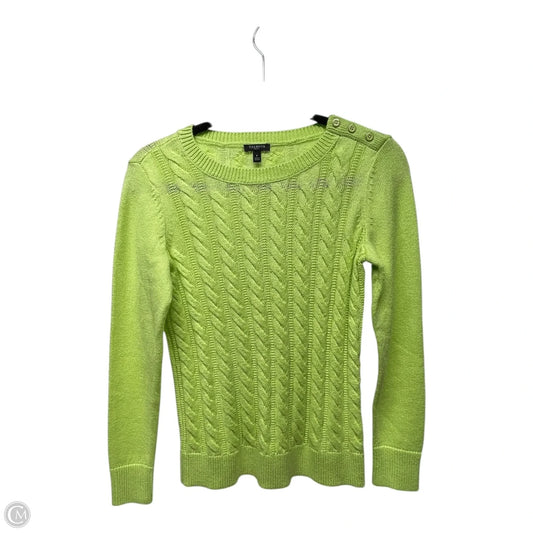 Sweater By Talbots In Green, Size: Xs