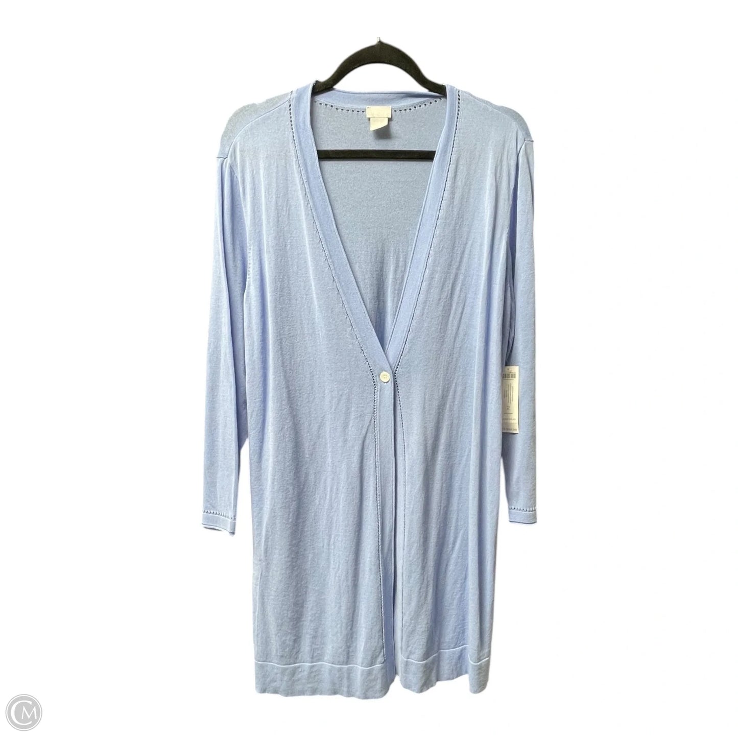 Cardigan By Chicos In Blue, Size: L