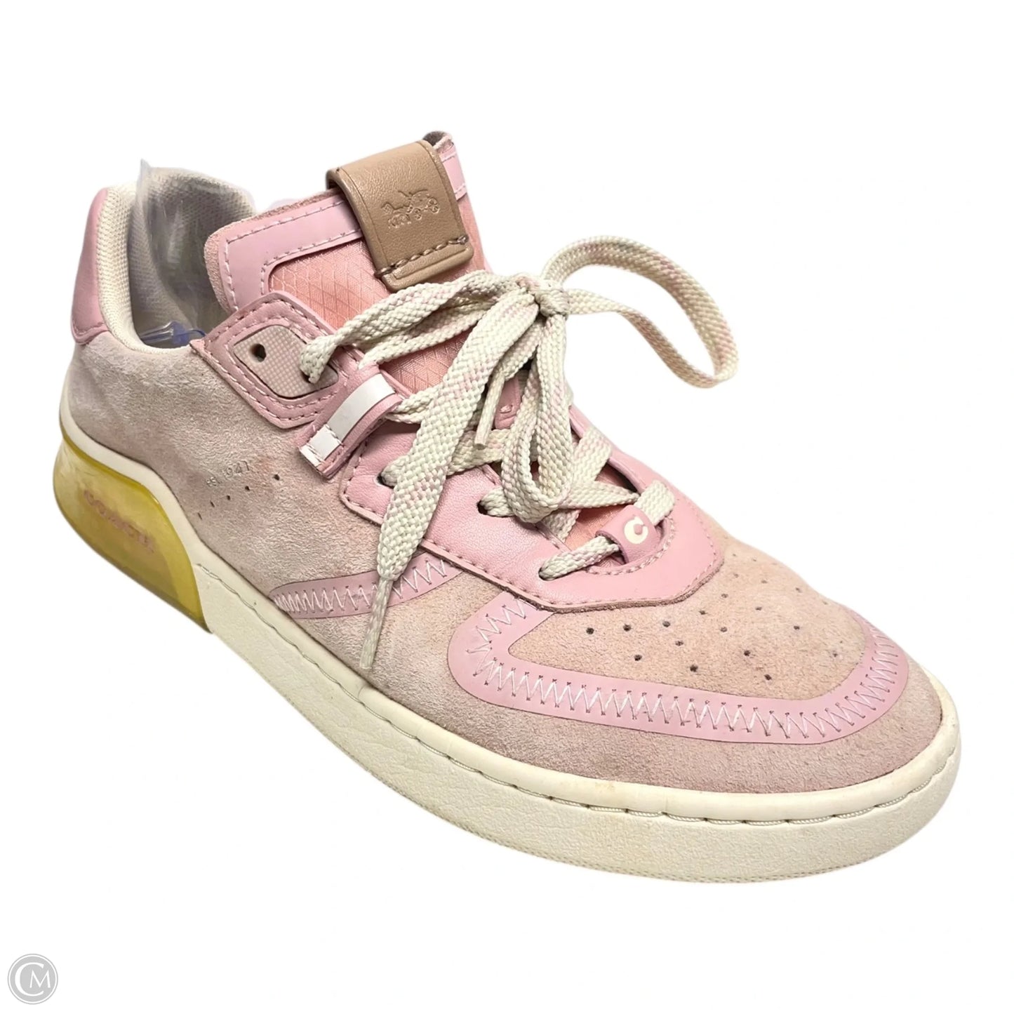 Shoes Designer By Coach In Pink, Size: 7.5