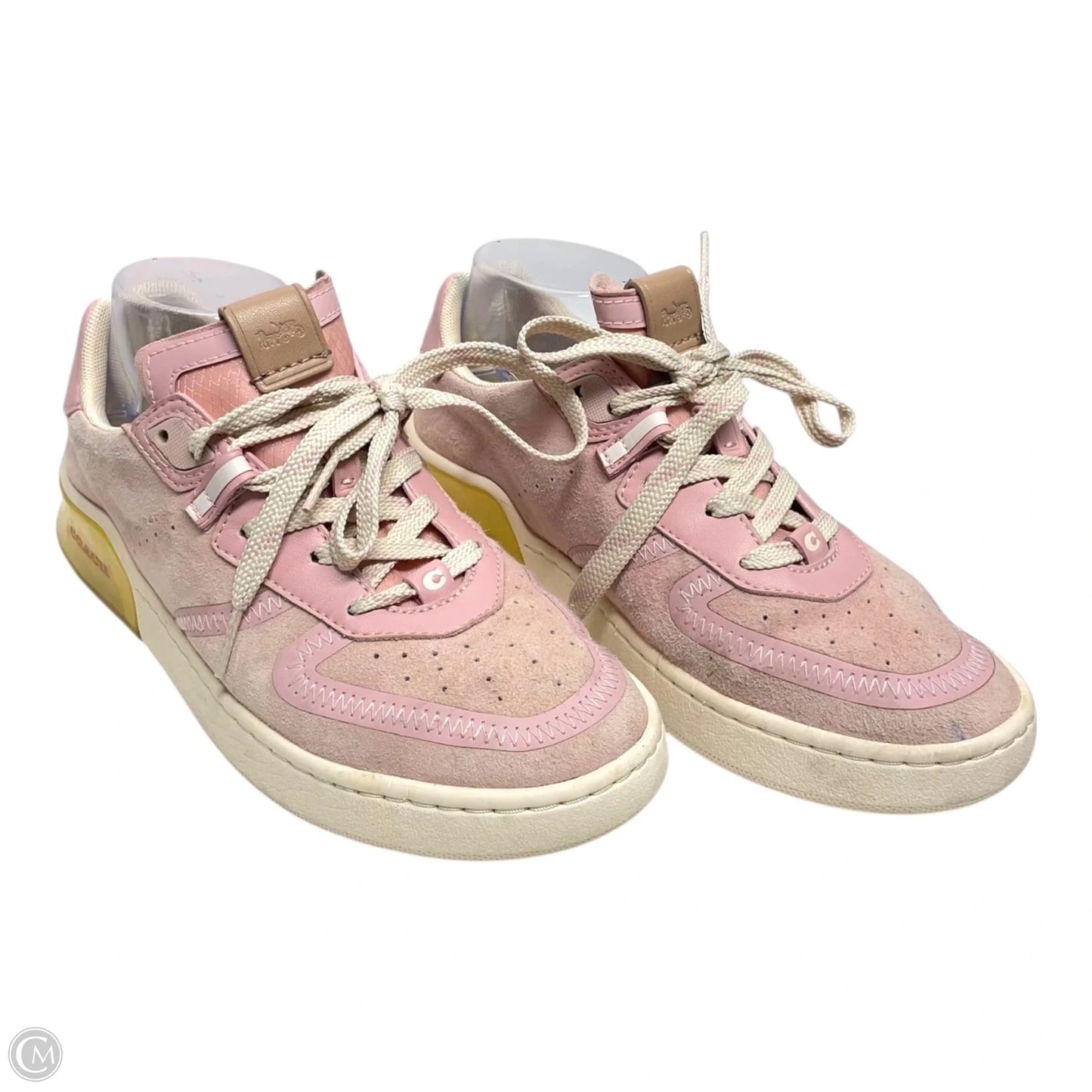 Shoes Designer By Coach In Pink, Size: 7.5