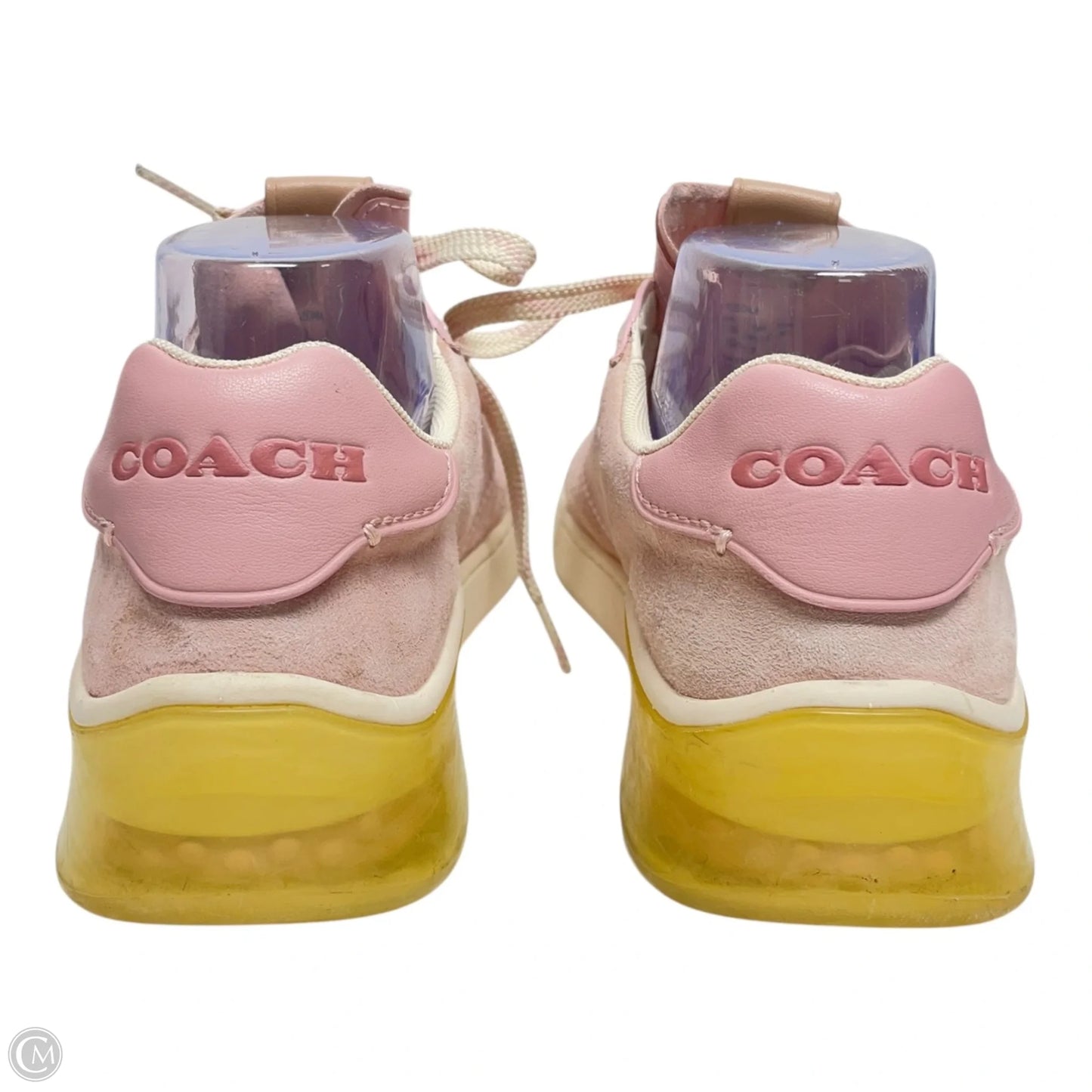 Shoes Designer By Coach In Pink, Size: 7.5