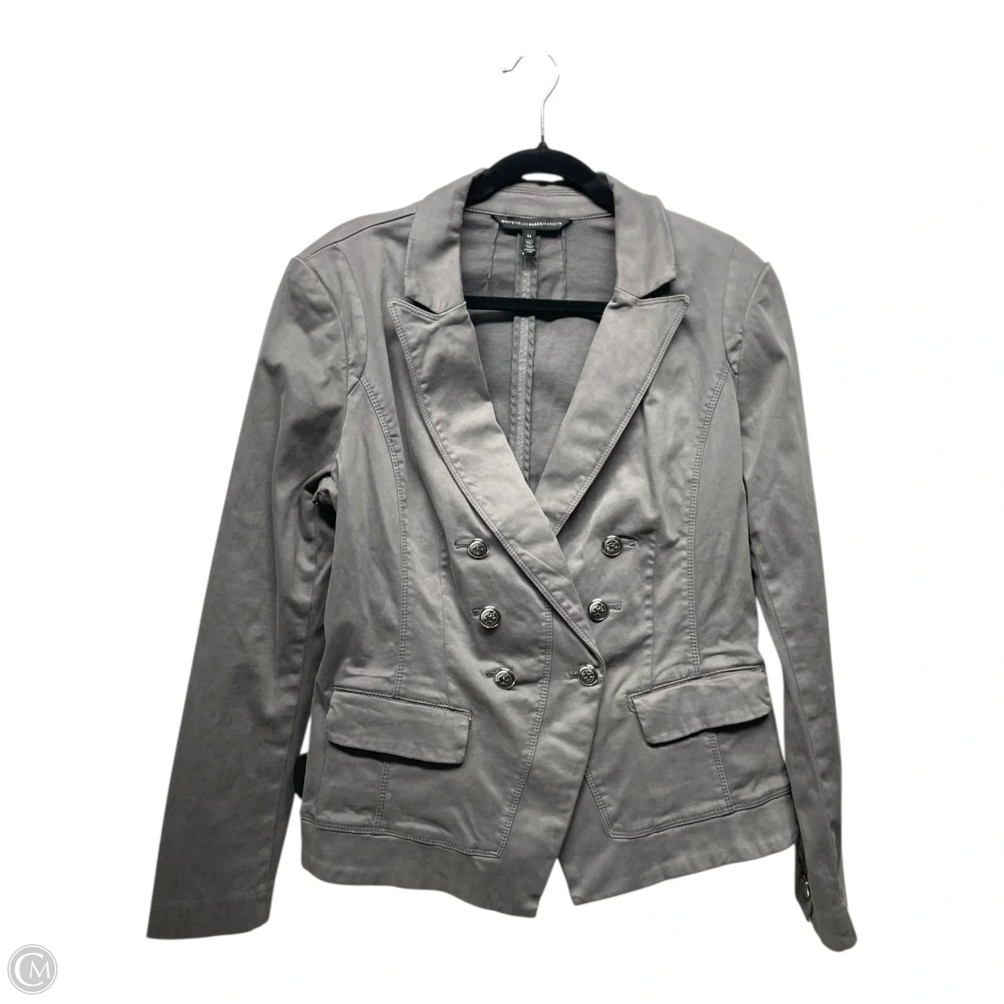 Blazer By White House Black Market In Grey, Size: 14