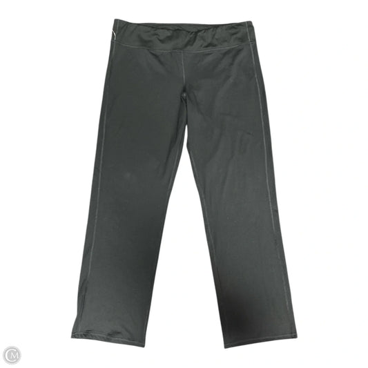 Athletic Leggings By Hanes In Black, Size: 2x