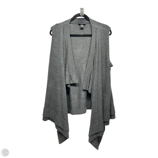 Cardigan By Lys In Grey, Size: 1x