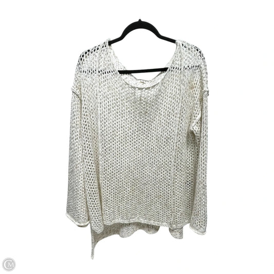 Sweater By Pol In Ivory, Size: L