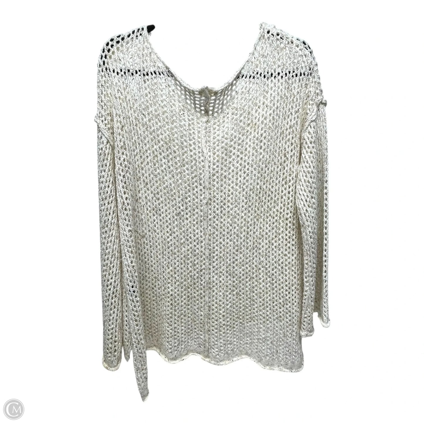 Sweater By Pol In Ivory, Size: L