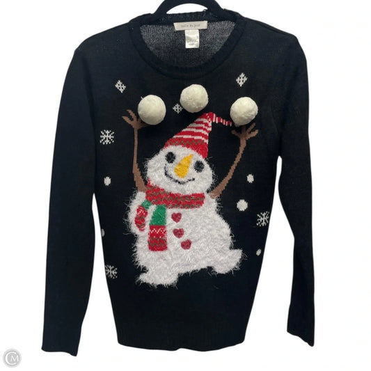Sweater By Belle Du Jour In Black, Size: Xs