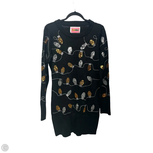 Dress Sweater By tipsyelves - In Multi-colored, Size: M