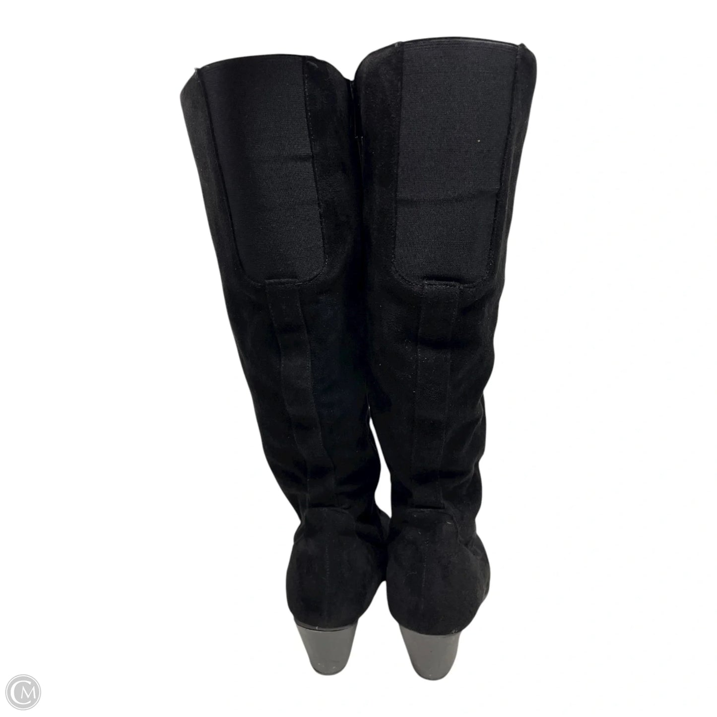 Boots Mid-calf Heels By Lane Bryant In Black, Size: 8