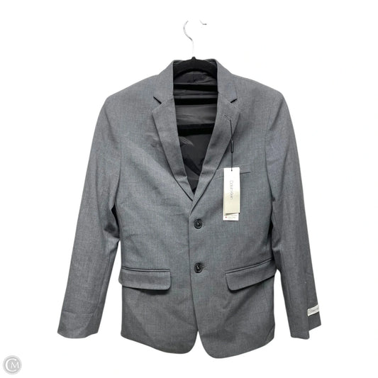 Blazer By Calvin Klein In Grey, Size: 16