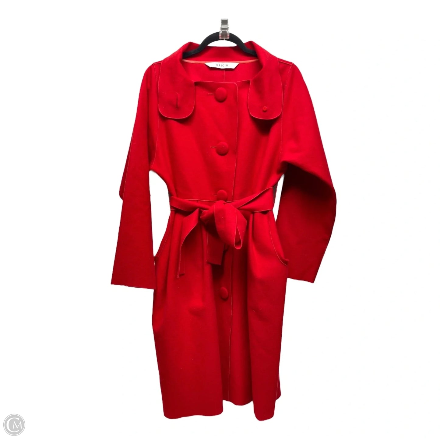 Coat Wool By origin In Red, Size: M
