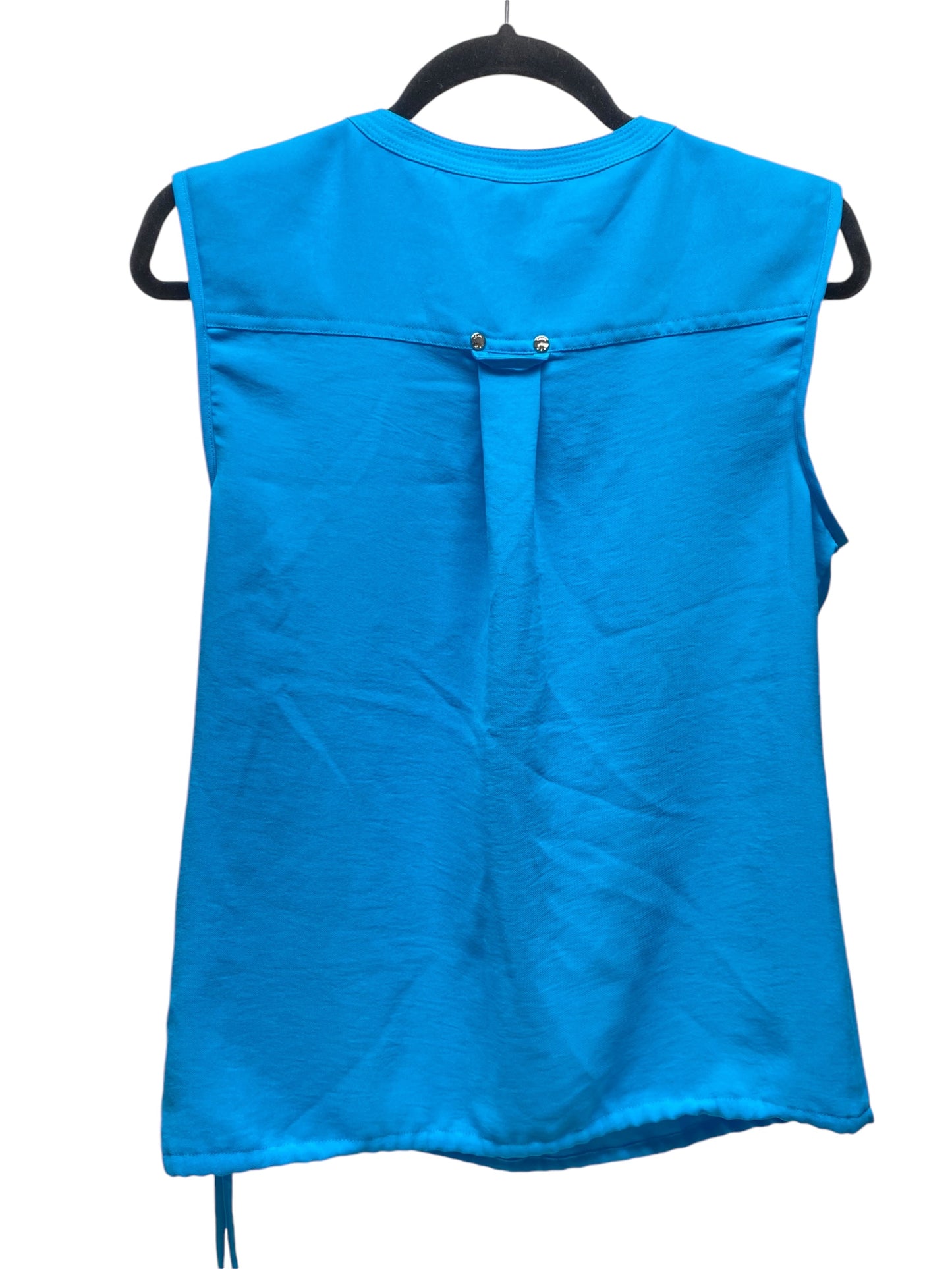 Top Sleeveless By Calvin Klein In Blue, Size: S